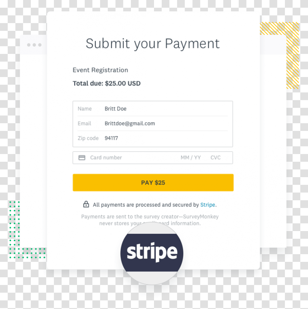 Stripe Payments Stripe, Label, Id Cards, Document Transparent Png
