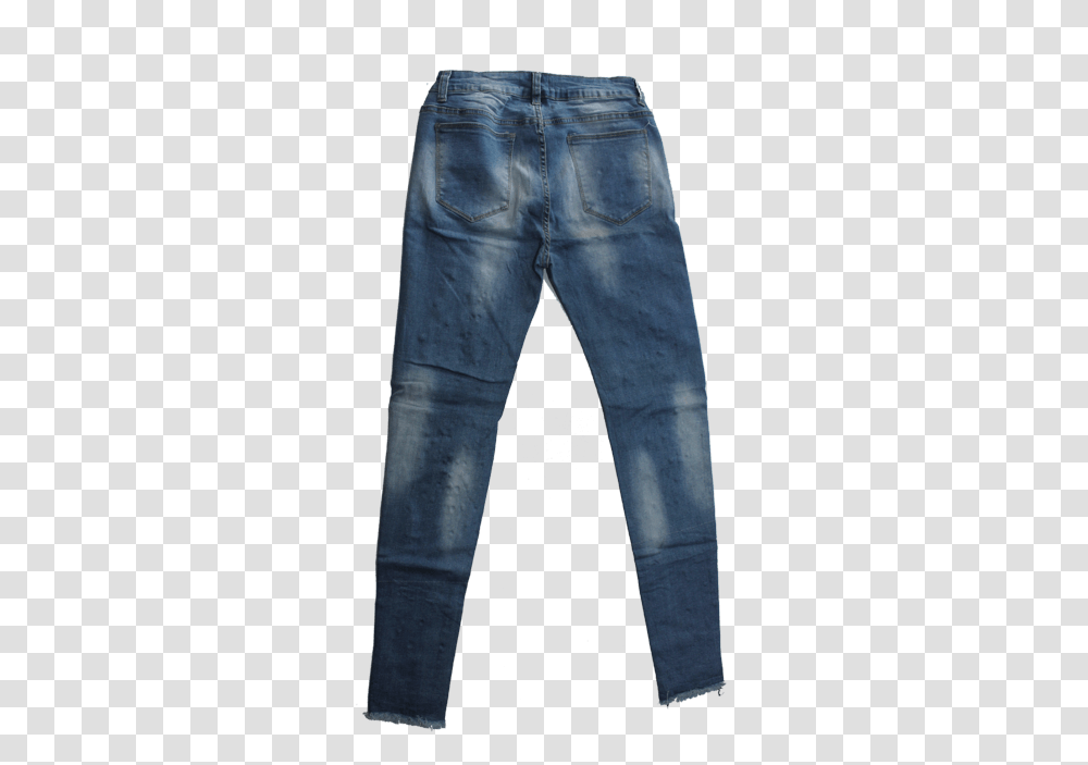 Stripe Side Ripped Ladies Skinny Jeans Leisure Stretchy Pocket, Pants, Apparel, Denim Transparent Png
