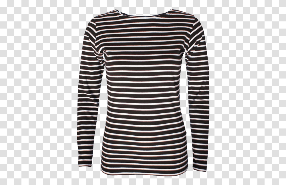 Striped Long Sleeve Top, Apparel, Rug, T-Shirt Transparent Png