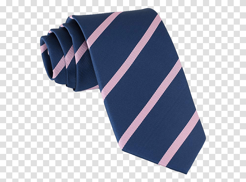 Striped Navy Tie With Pink Stripes By Luther Pike Seattle Formal Wear, Accessories, Accessory, Necktie, Rug Transparent Png