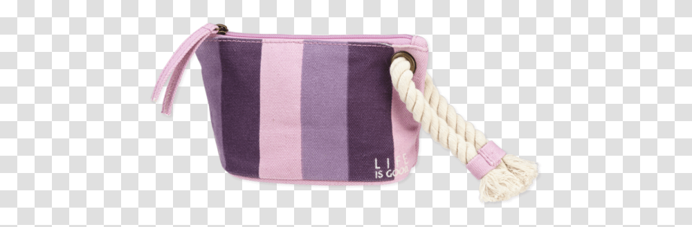 Striped Rope Wristlet Shoulder Bag, Accessories, Accessory, Wallet, Zipper Transparent Png