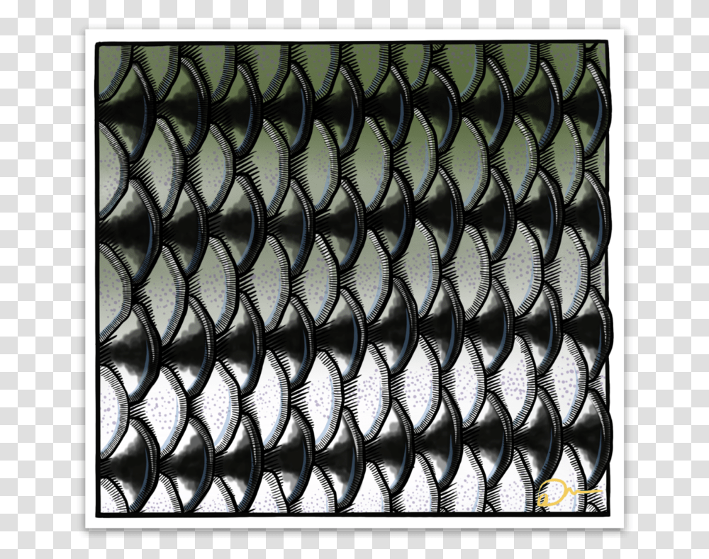 Striperscales Chain Link Fencing, Rug, Steel, Aluminium, Coil Transparent Png