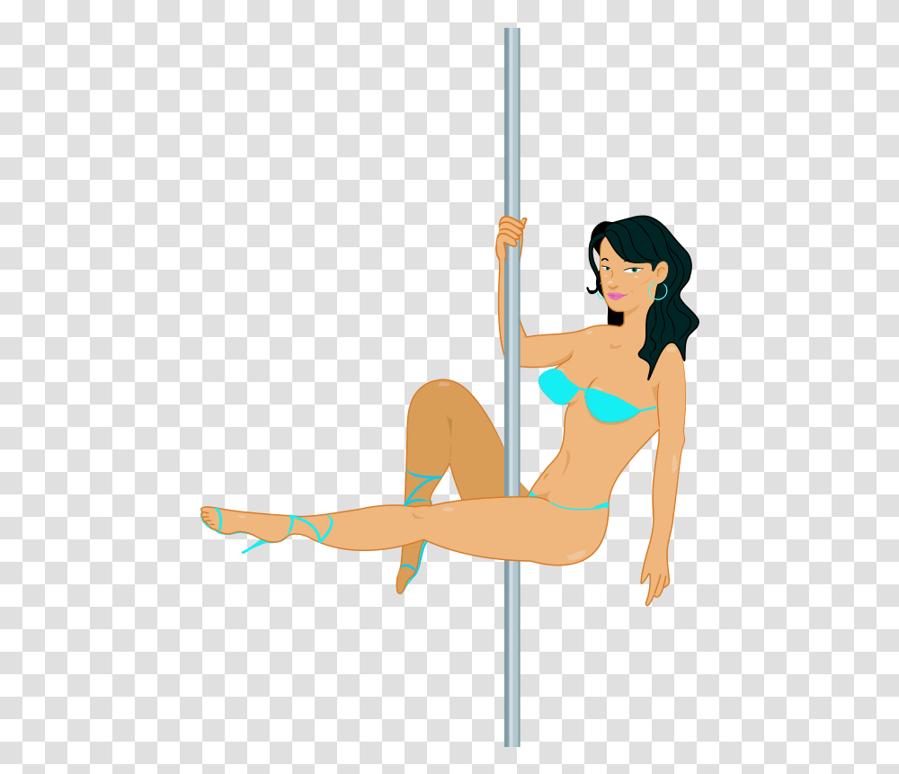 Stripper On A Pole Stripper Pole Clipart, Person, Acrobatic, Pole Vault, Sport Transparent Png