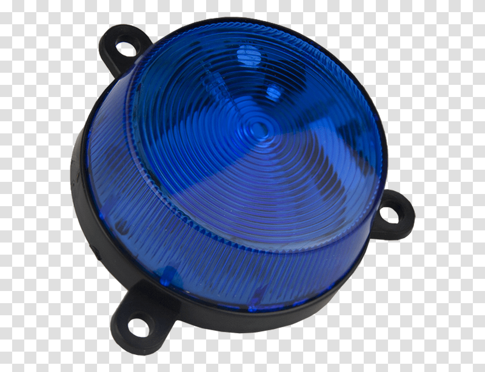 Strobe Light Blue Lens 60mm Dia K3504blu Access Hot Plate, Electric Fan, Pottery, Bowl Transparent Png