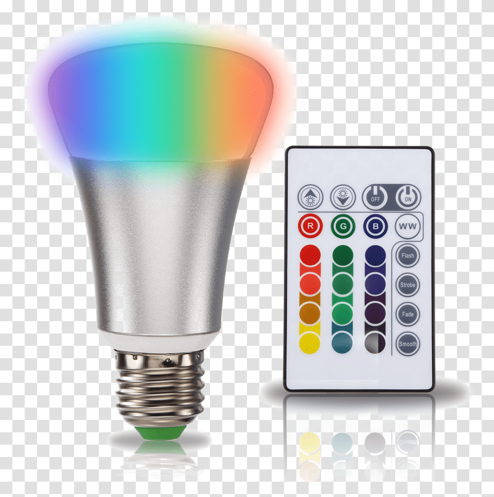 Strobe Light Changeable Led Light Bulbs, Electronics, Remote Control, Mixer, Appliance Transparent Png