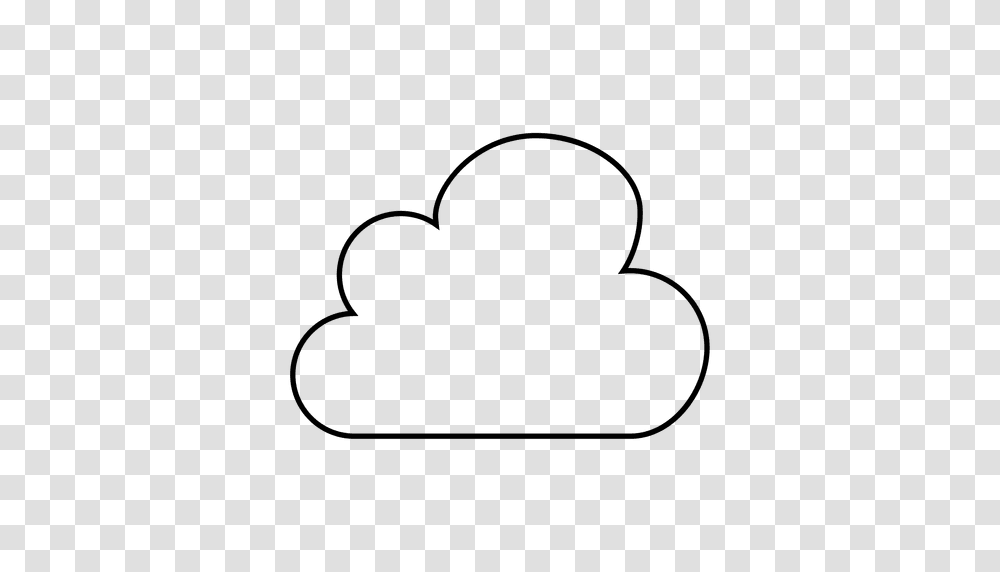 Stroke Cloud Icon, Label, Logo Transparent Png