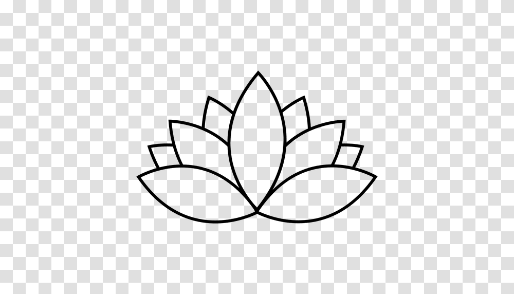 Stroke Lotus Flower, Leaf, Plant, Bow Transparent Png