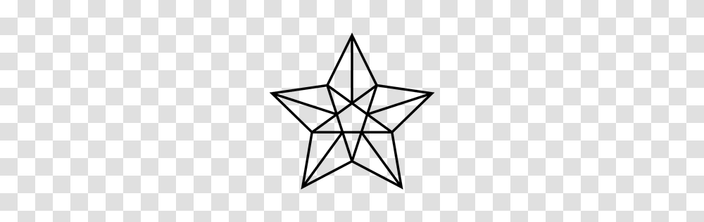 Stroke Triangle Pattern, Star Symbol, Construction Crane, Utility Pole Transparent Png