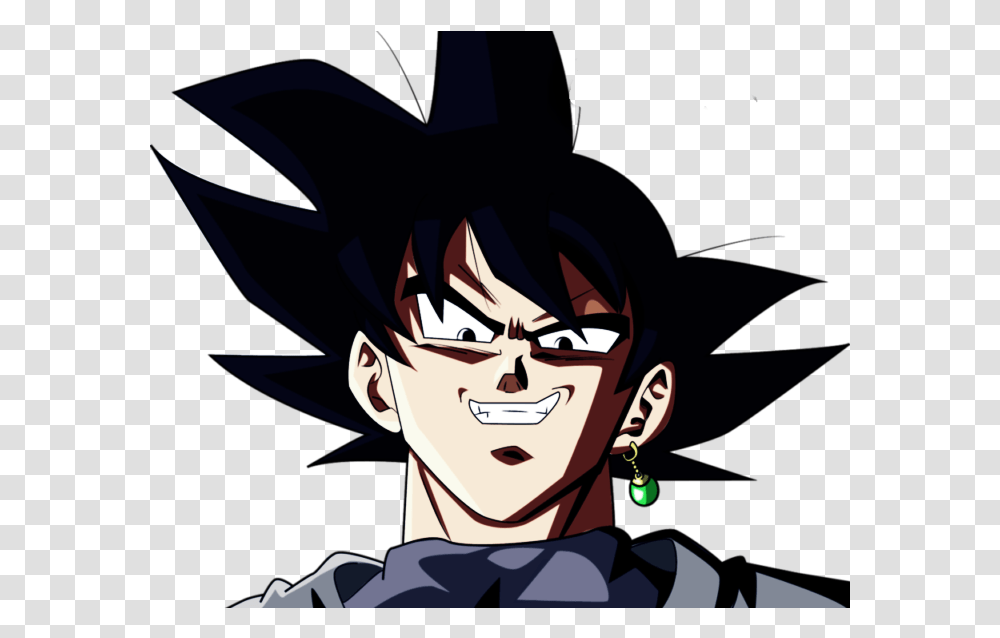 Strong Is He In Dragon Ball Super Goku Black, Comics, Book, Manga, Person Transparent Png