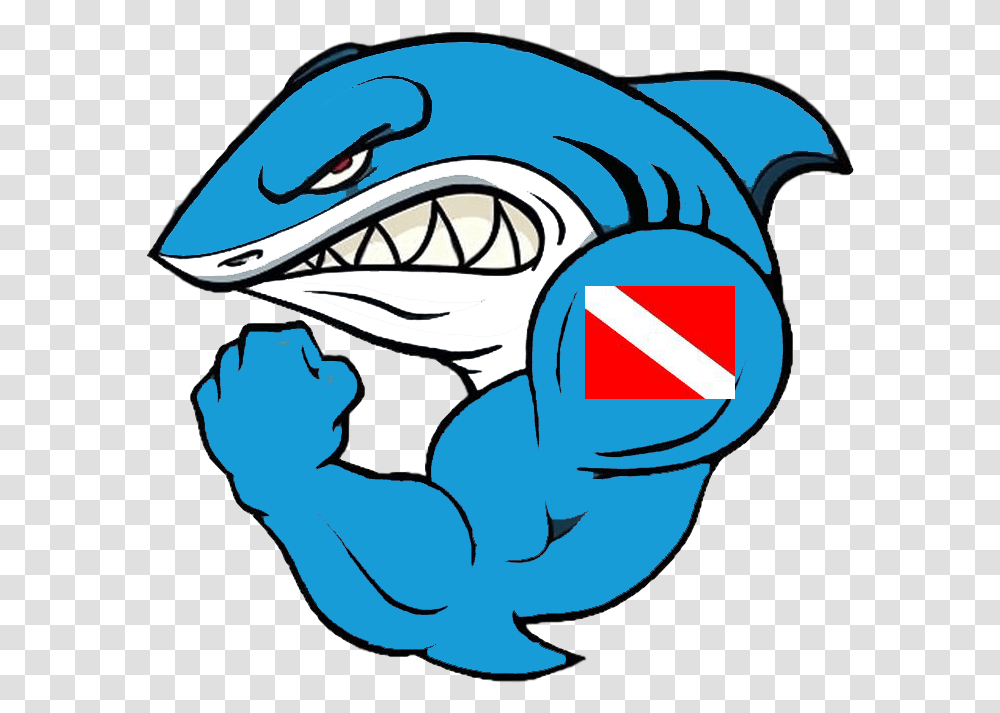 Strong Shark Vector Clipart Download Shark Mascot Vector, Animal, Sea Life, Mammal Transparent Png