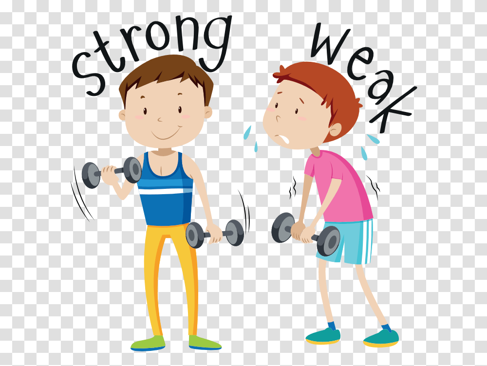 Strong Vs Weak Life Vs Live Strong And Weak, Person, Human, Sport, Sports Transparent Png