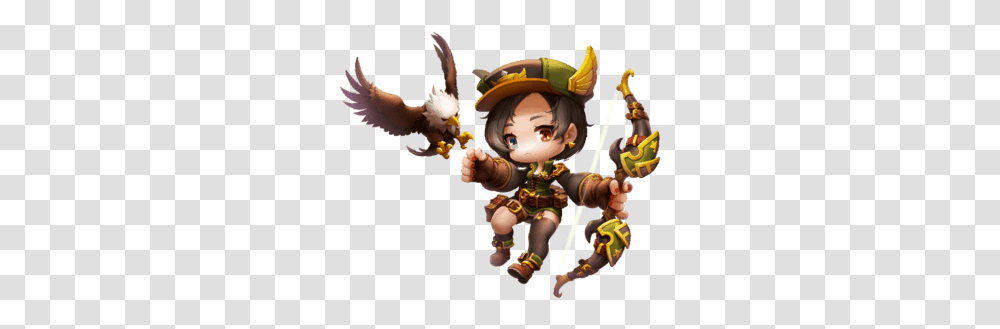 Strongest Pvp Classes Maplestory 2 Ms2 Maplestory 2 Archer Skills, Person, Human, Figurine, Toy Transparent Png