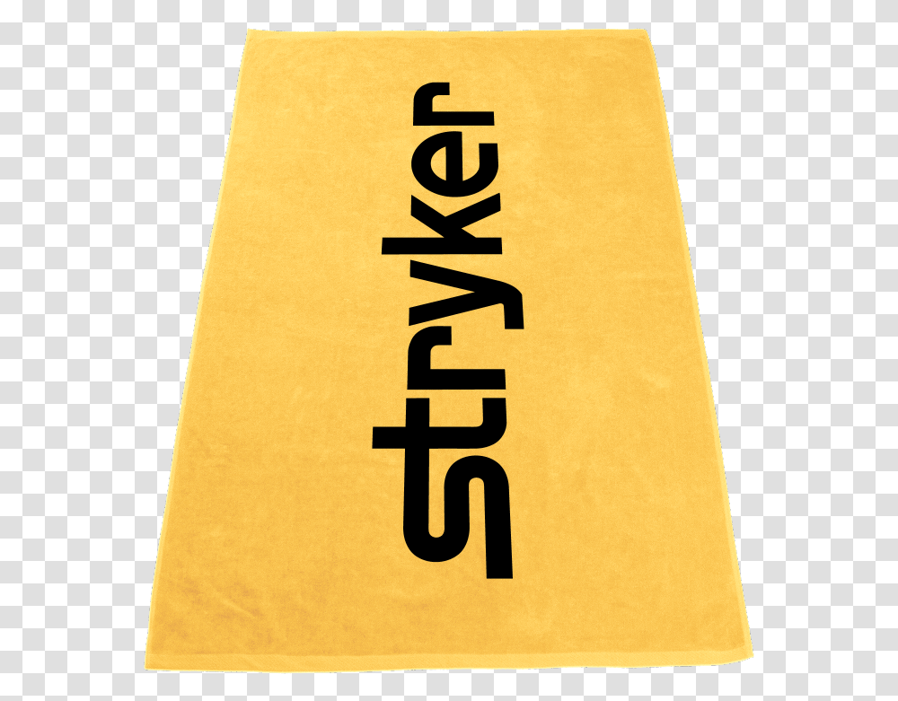 Stryker Logo Product Yellow Paper, Number, Alphabet Transparent Png