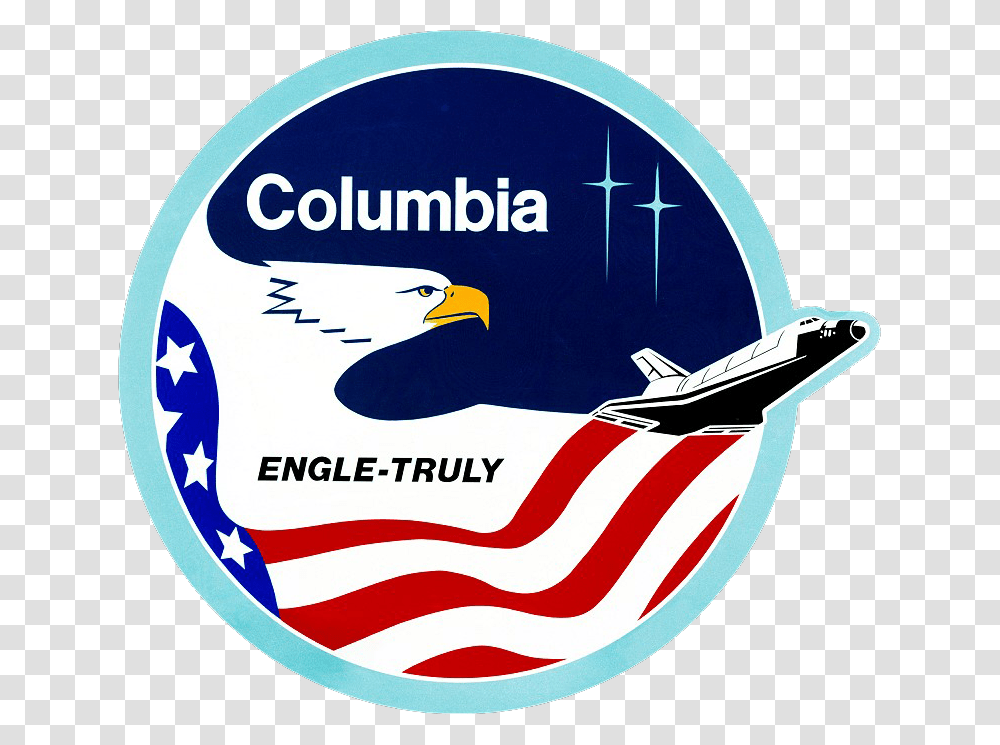 Sts 2 Patch Space Shuttle Mission Patches, Logo, Label Transparent Png