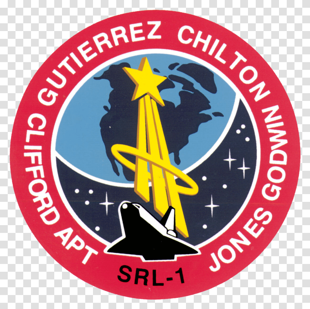 Sts 59 Patch Nasa Space Shuttle Badges No Background, Label, Logo Transparent Png
