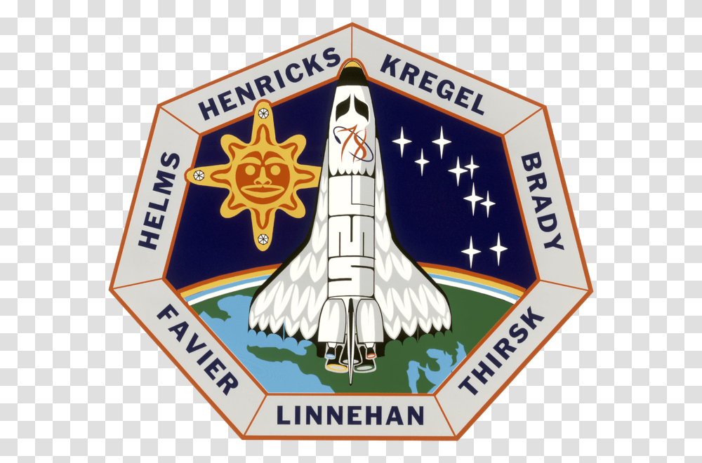 Sts 78 Patch Shuttle Columbia Sts, Logo, Trademark, Emblem Transparent Png