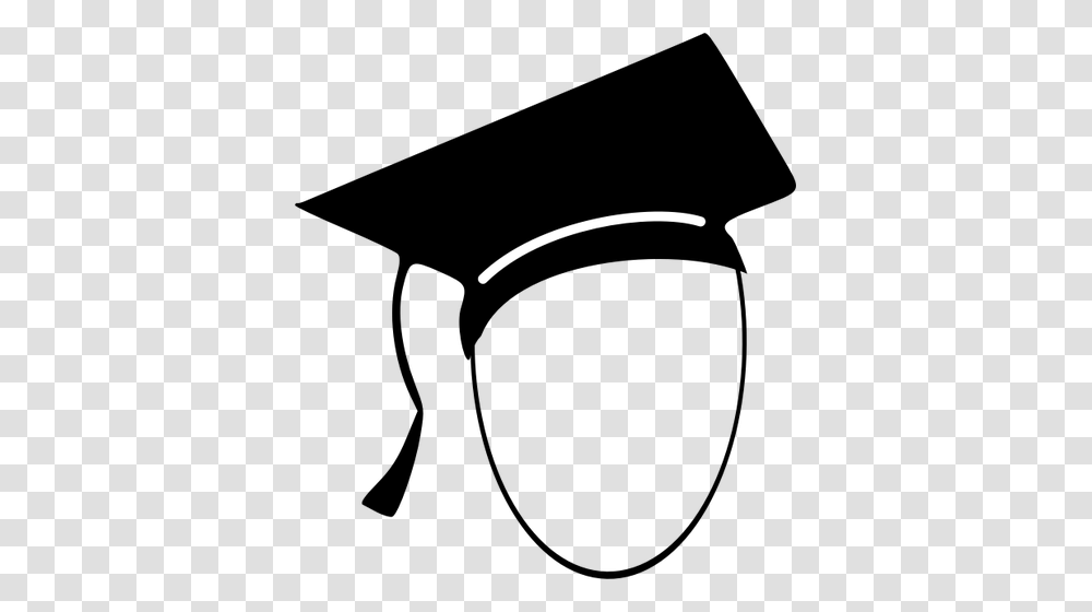 Student And Mortarboard, Logo, Trademark Transparent Png