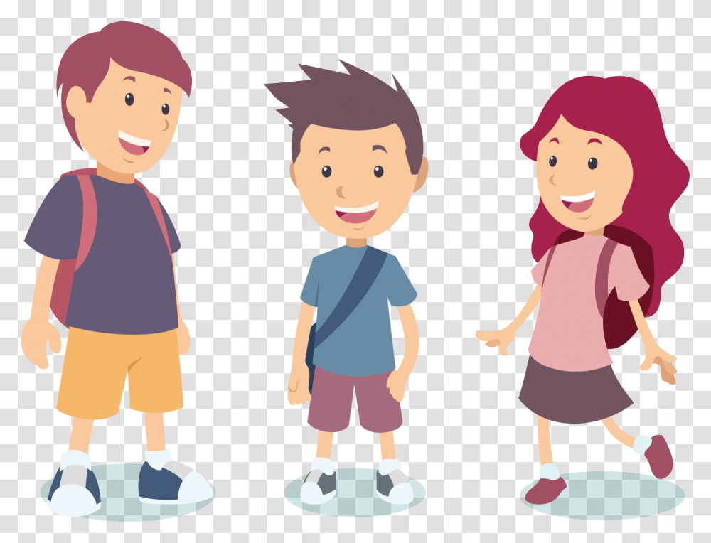 Student Cartoon Drawing Sketch C Students Are More Successful, Person, Human, Standing, Girl Transparent Png