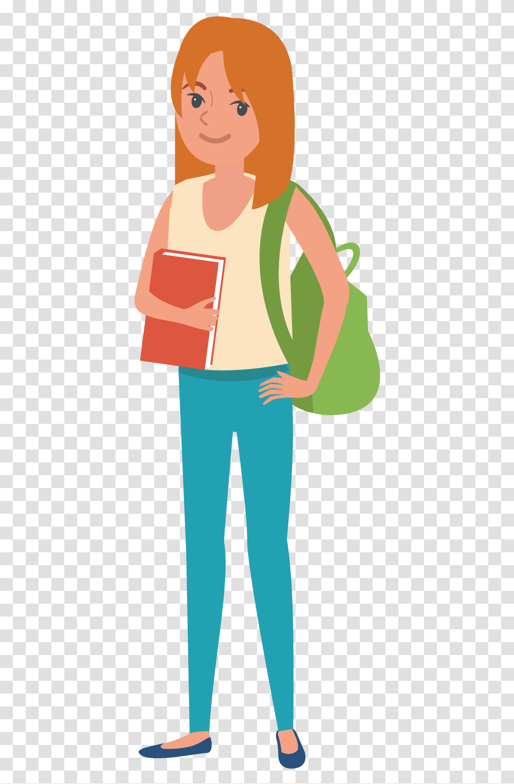 Student Clip Art Animated College Student, Sleeve, Person, Pants Transparent Png