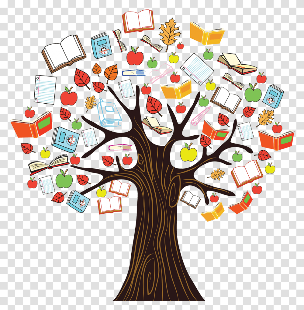 Student Clipart Tree Of Knowledge Clipart, Cross, Symbol, Text, Meal Transparent Png