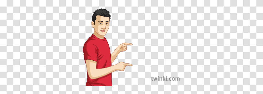 Student Girl Pointing Right General People Secondary Sign Language, Person, Clothing, Finger, Face Transparent Png