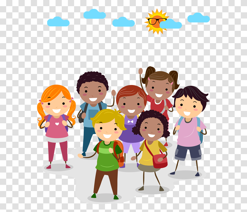 Student Group Presentation Cartoon, People, Person, Human, Family Transparent Png