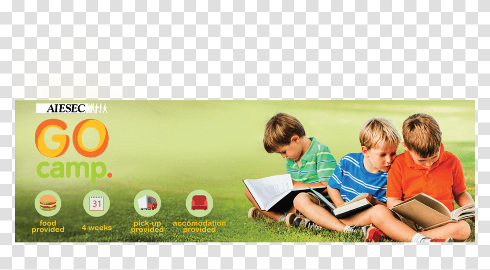 Student In Nature, Person, Human, Reading Transparent Png