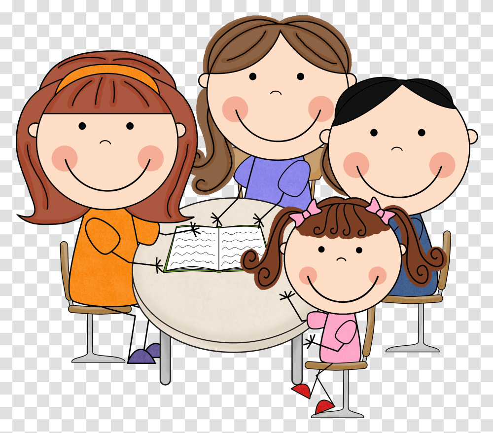 Student Led Conferences Clipart, Female, Girl, Teen, Drawing Transparent Png