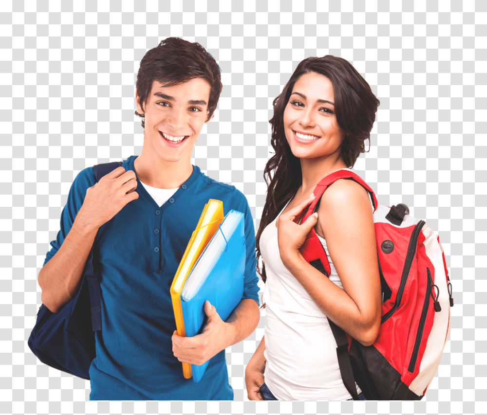 Student, Person, Female, Bag Transparent Png