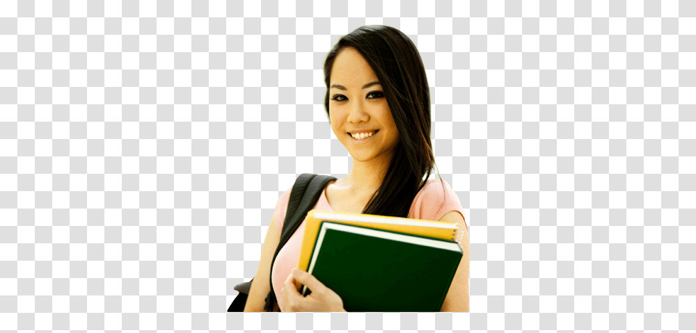 Student, Person, Female, Face, Laptop Transparent Png