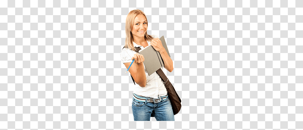 Student, Person, Human, Female, Box Transparent Png