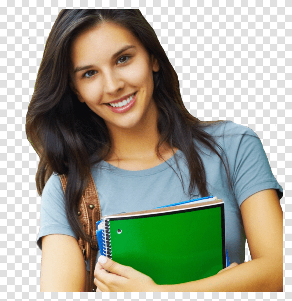 Student, Person, Human, Female, Reading Transparent Png