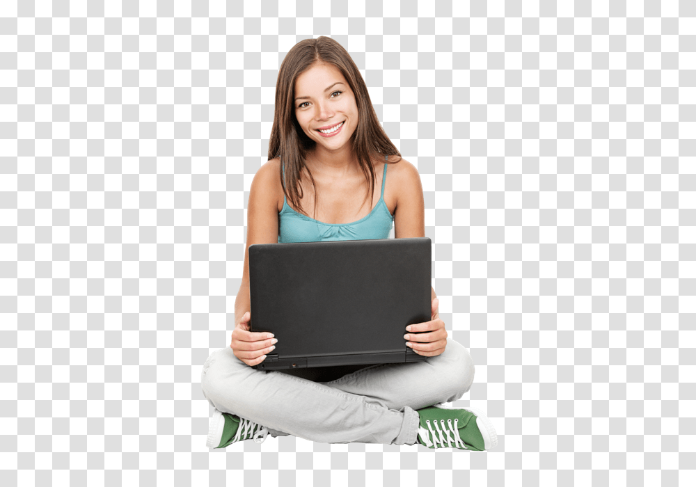 Student, Person, Laptop, Pc, Computer Transparent Png