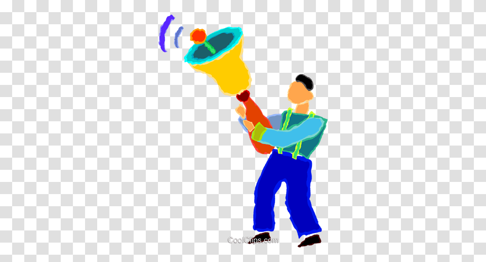 Student Ringing The School Bell Royalty Free Vector Clip Art, Person, Light, Food, Cream Transparent Png