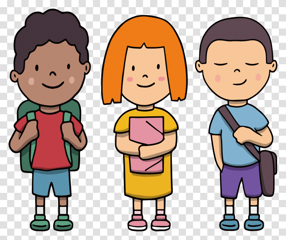 Student School Clip Art Student Together Clip Art, Person, Girl, Female, People Transparent Png