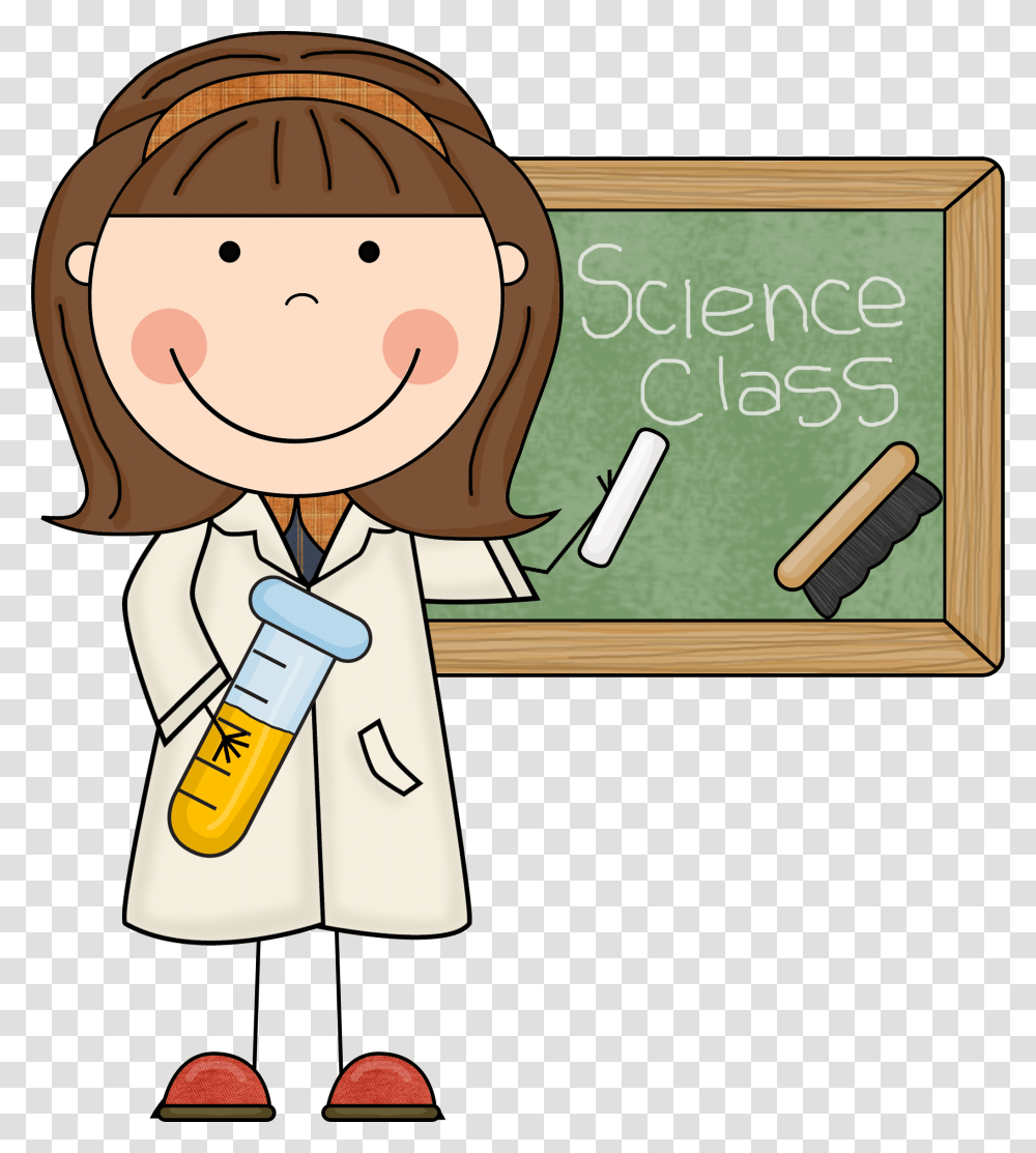 Student Science Clipart, Teacher, Blackboard, School Transparent Png