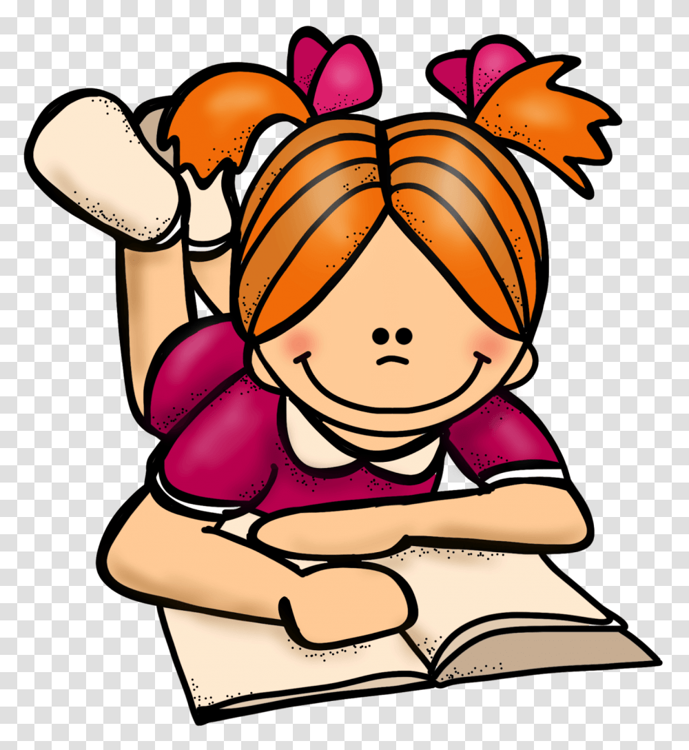 Student Working Cliparts, Reading, Helmet, Apparel Transparent Png