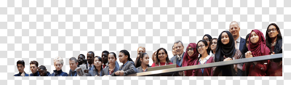 Students Banner, Person, Human, Jury, Crowd Transparent Png