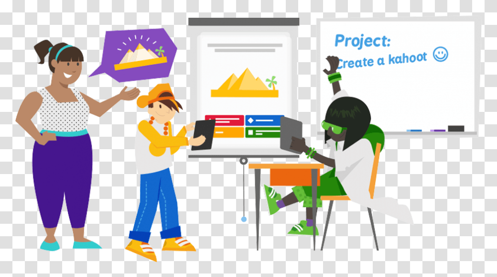Students Creating Kahoots, Person, Worker, Laundry Transparent Png