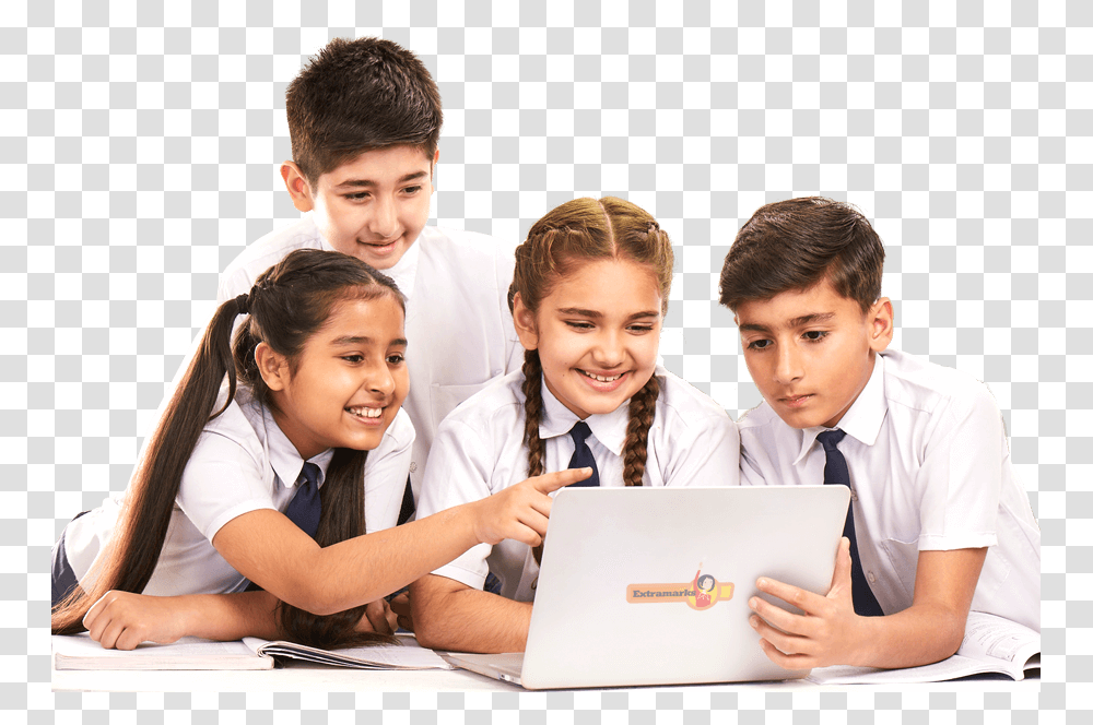 Students India Class, Person, People, Laptop, Electronics Transparent Png