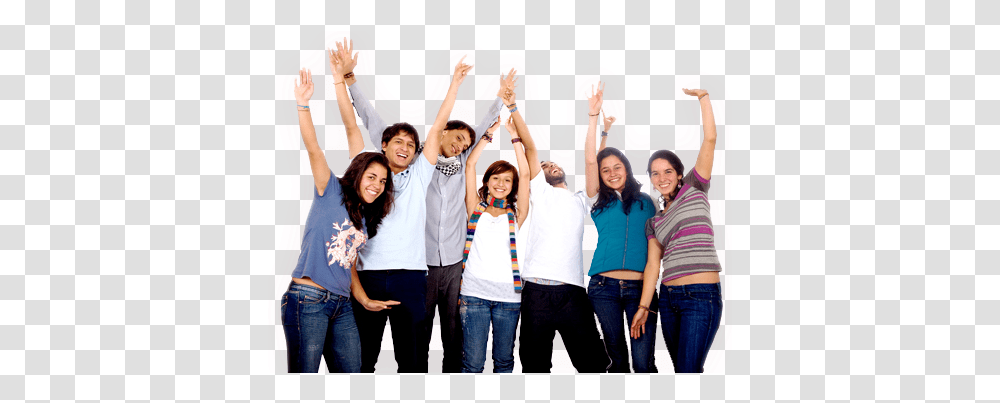 Students Learning Image Universal School Of Biosciences, Person, Pants, Clothing, Jeans Transparent Png