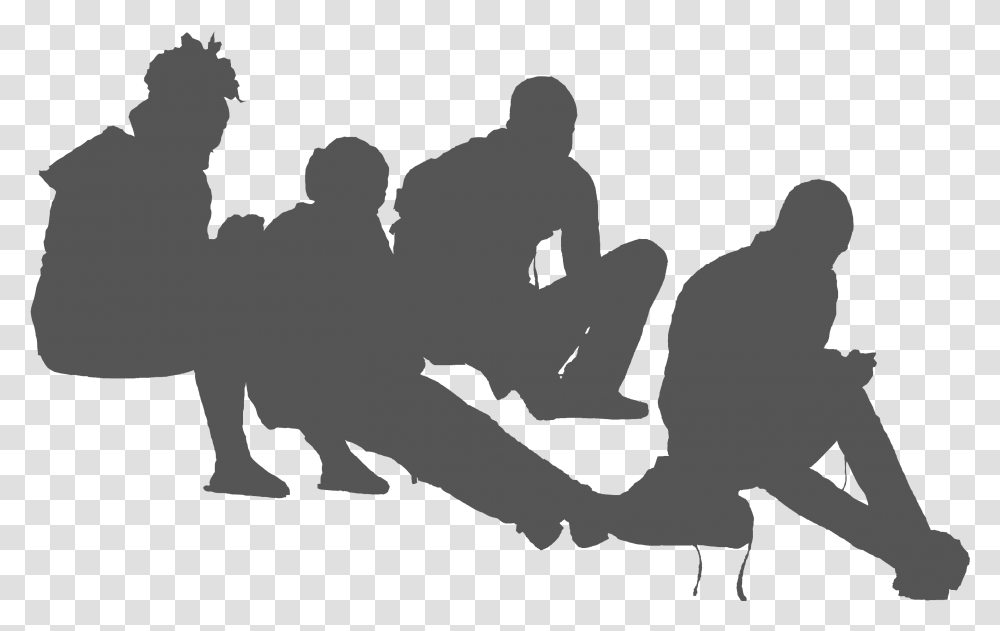 Students Sitting Group Of People Sitting Group Of People Sitting, Person, Human, Kneeling, Bird Transparent Png