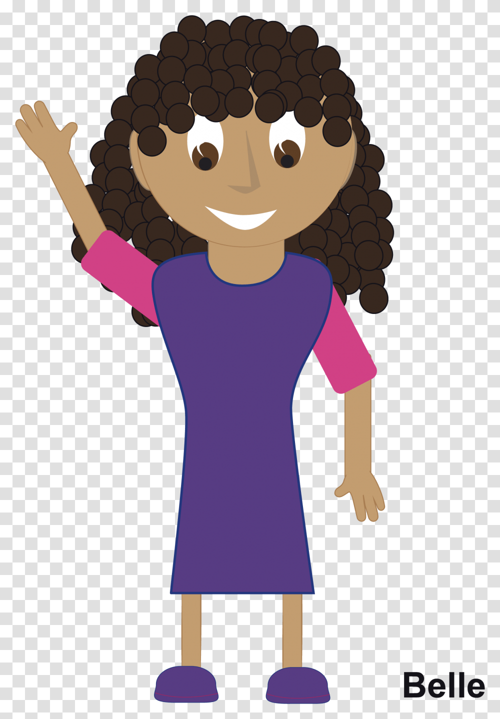 Students Work Together To Write Family Stories Cartoon, Person, Female, Hair, Girl Transparent Png