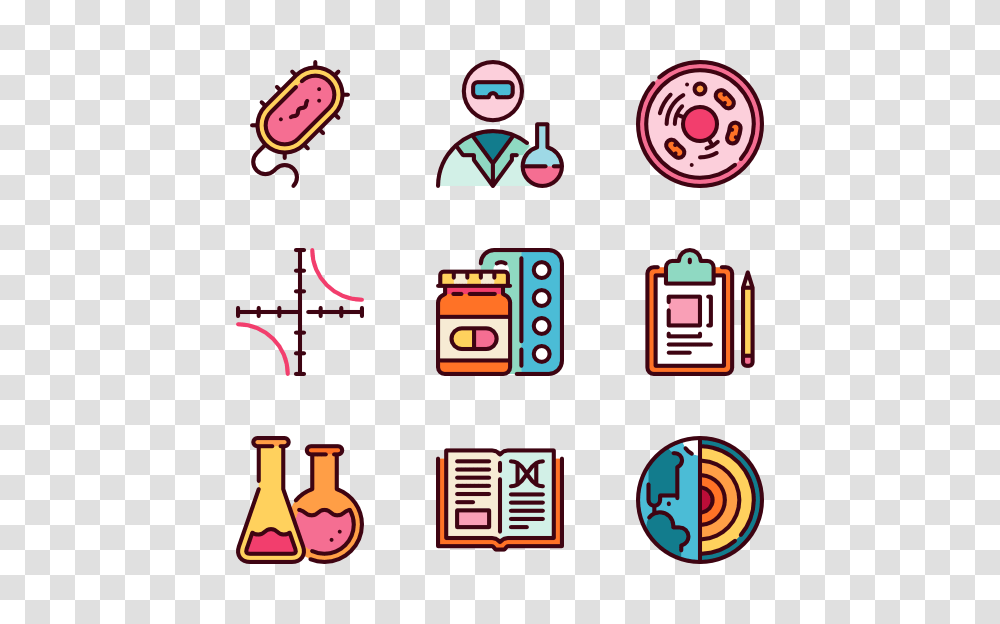 Studies Scientific Icon Packs, Label, Alphabet, Sticker Transparent Png