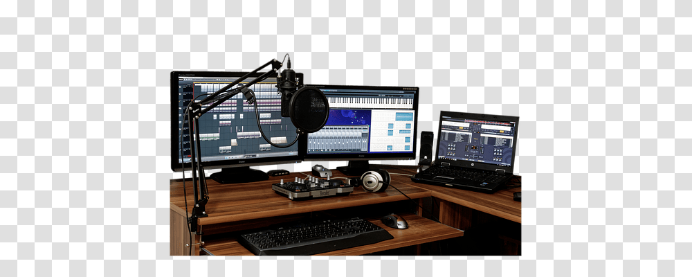 Studio Music, Furniture, Table, Desk Transparent Png