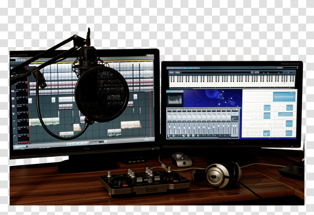 Studio 960, Music, LCD Screen, Monitor, Electronics Transparent Png