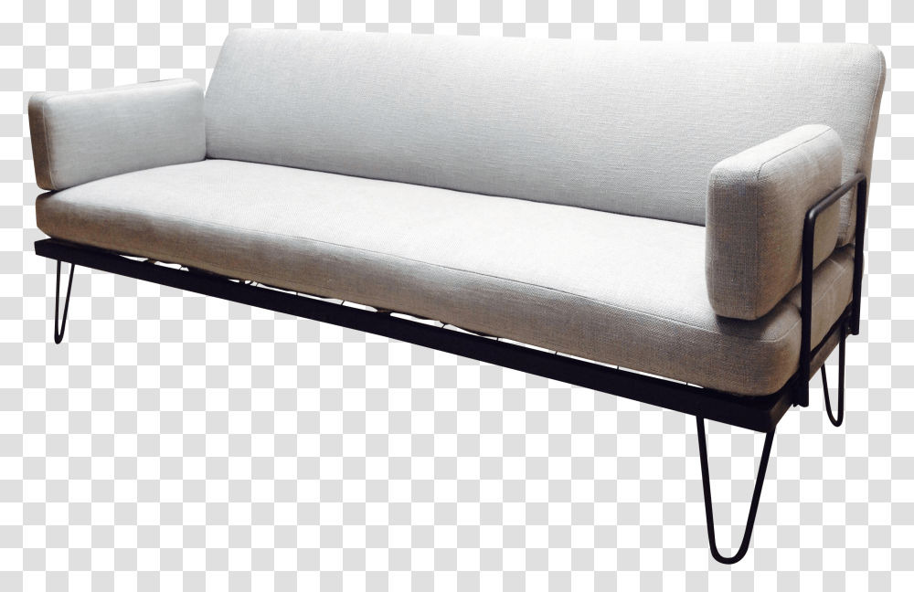 Studio Couch, Furniture, Bed, Cushion, Chair Transparent Png