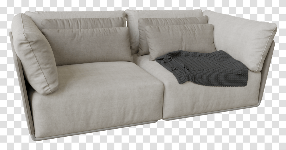 Studio Couch, Furniture, Cushion, Ottoman, Pillow Transparent Png