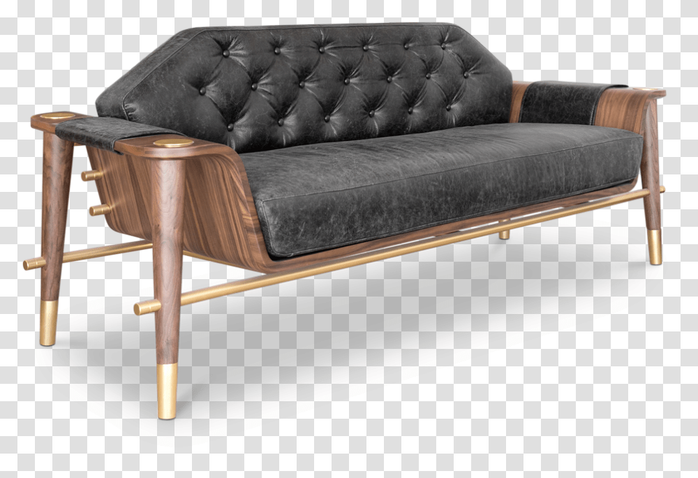 Studio Couch, Furniture, Cushion, Pillow, Table Transparent Png