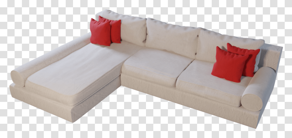 Studio Couch, Furniture, Cushion, Table, Pillow Transparent Png